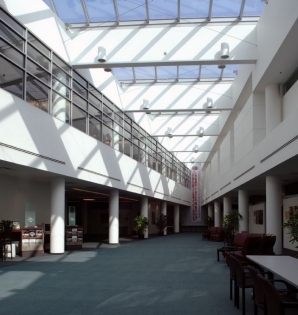 atrium-skylights OCLC Conference Center atrium